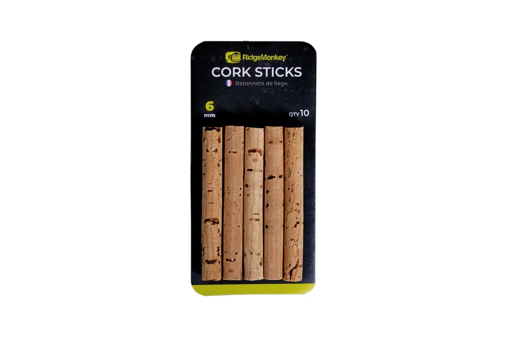 RidgeMonkey Combi Bait Drill Spare Cork Sticks (10pcs) 6mm Veilige Betaling