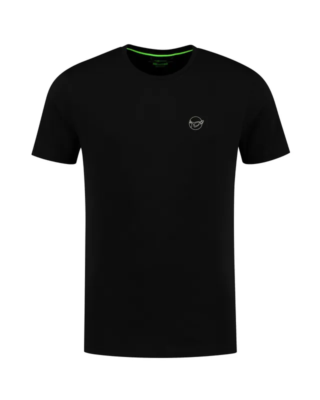 Korda One Liner Tee Black T-Shirt L Alleen Vandaag