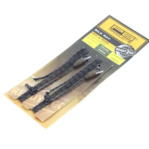 Beperkte Voorraad PB Products Ready2Go Silk Ray Hit & Run Chod Leader 90cm (2 stuks) Gravel