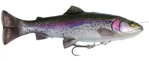 Savage Gear 4D Line Thru Pulsetail Trout 20cm, 102gr Rainbow Trout Lage Kosten
