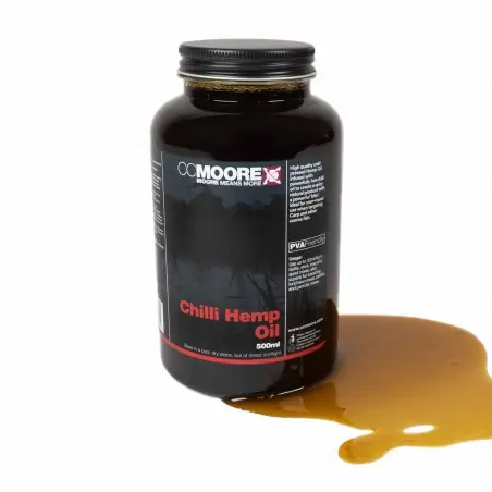 Gecertificeerd CC Moore Chilli Hemp Oil 500ml