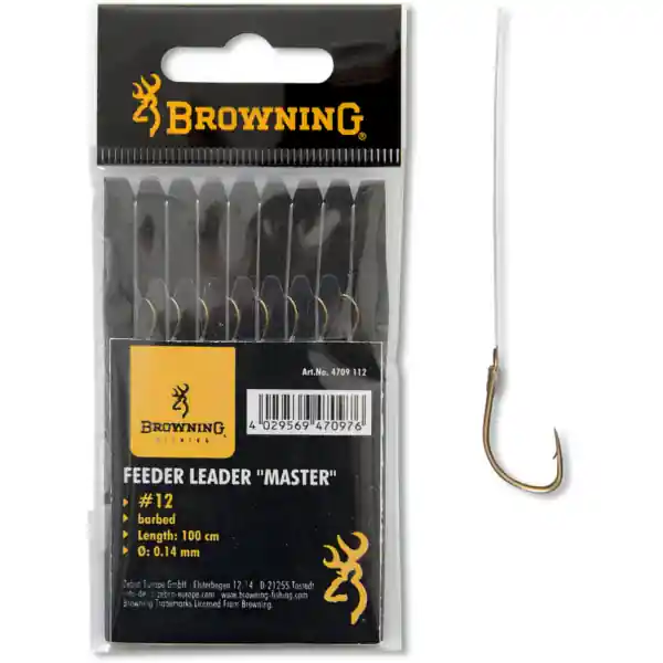 5 Browning Feeder Master Onderlijnboekjes 10 Beperkte Voorraad