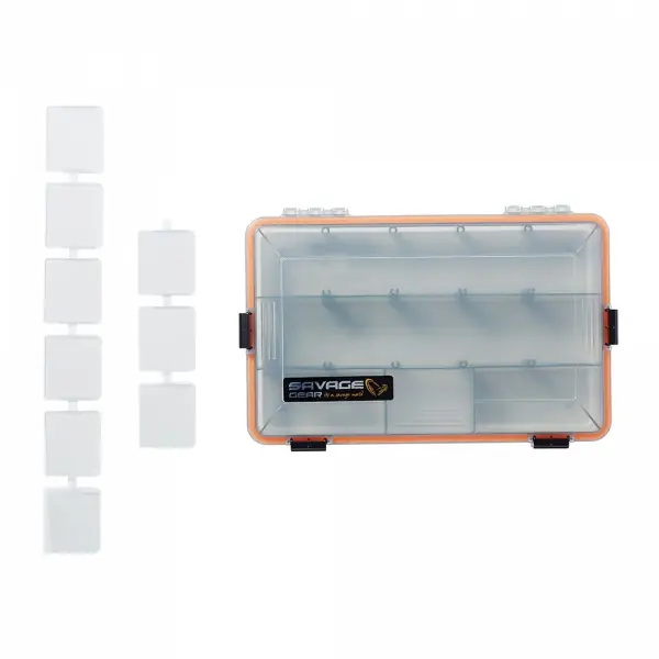 Savage Gear WP Lurebox Smoke 6B Smoke 36 x 22.5 x 5cm Merkproduct