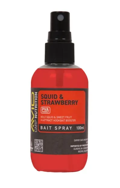 Merkproduct Avid Squid & Strawberry Bait Spray (100ml)