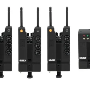 Mad Hi-T Bite-Alarm Set 3+1 All Blue Beetmelderset Weekendaanbieding