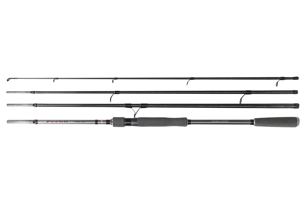 Daiwa Fuego Predator Travel Reishengel Spinhengel (4-Delig) 2.70m (20-60g) Speciale Aanbieding