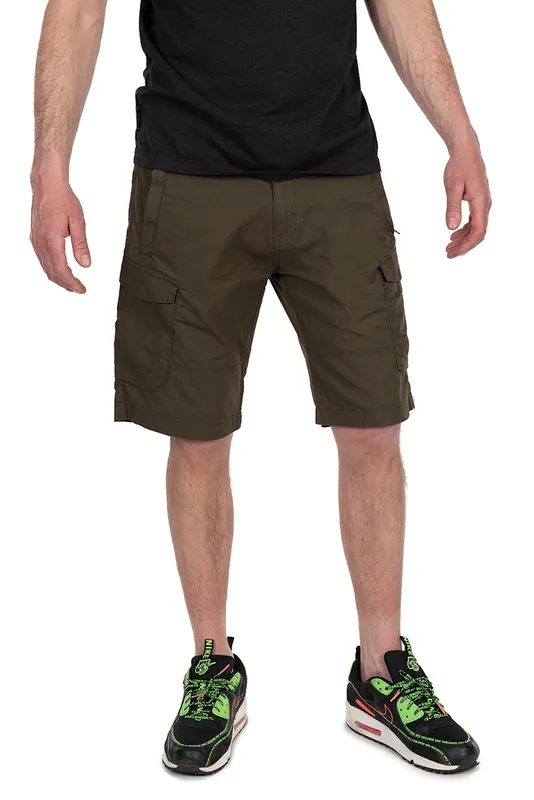 Fox Collection LW Cargo Shorts Green & Black Visbroek L Direct Verzonden