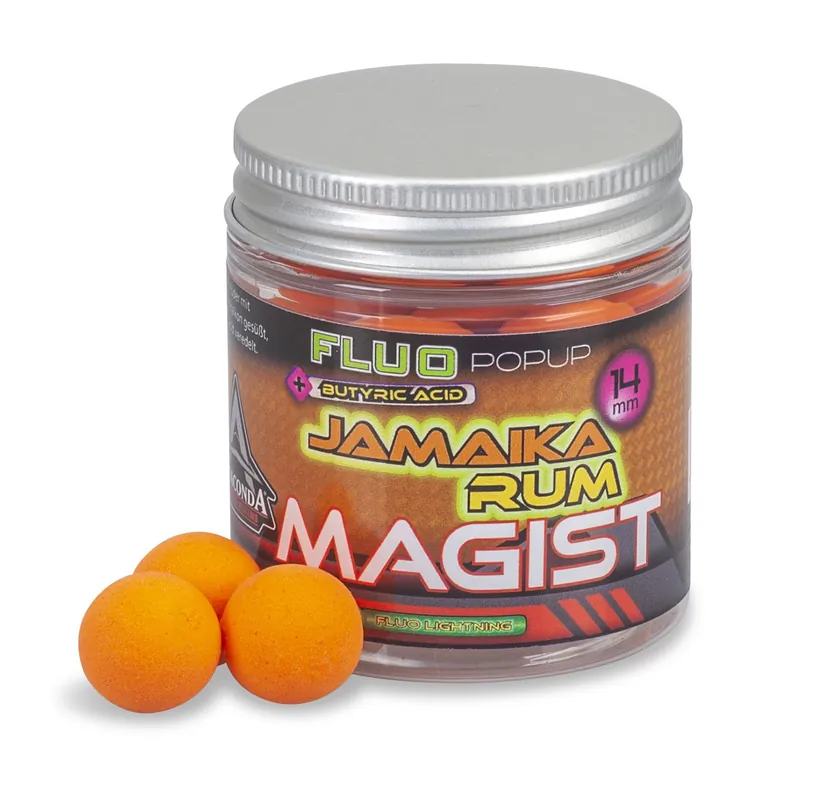 Anaconda Magist Mini Fluo Pop Up´s Jamaika Rum 12mm (25g) Hoge Kwaliteit