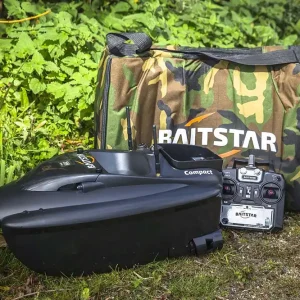 BaitStar Voerboot Compact Black + Sonartab Dieptemeter Rechtstreeks Van De Fabrikant