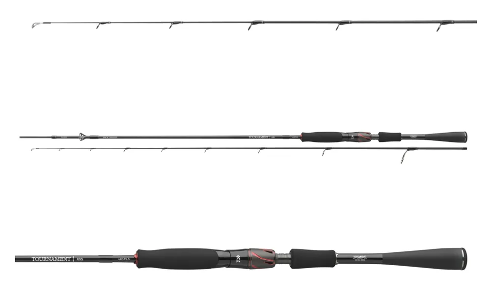 Daiwa Tournament AGS Solid Spinhengel 1.95m 4-18g Betrouwbaar