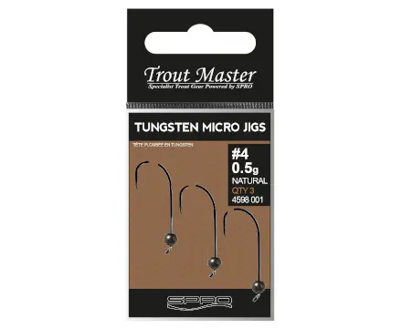 Spro Trout Master Tungsten Micro Jigs 0.5g Beperkt Aanbod