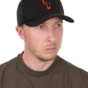 Gecertificeerd Fox Collection Trucker Cap Black/Orange