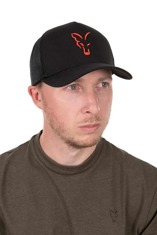 Gecertificeerd Fox Collection Trucker Cap Black/Orange