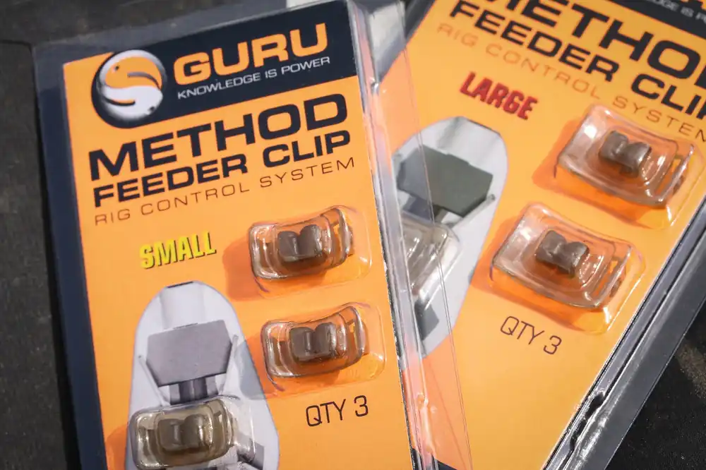 Guru Method Feeder Clip (3pcs) Small Snelle Levering