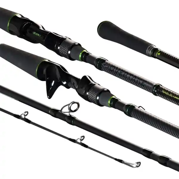 Gunki Overtake Travel Ed-C Baitcaster Hengel 2m (20-60g) Op = Op