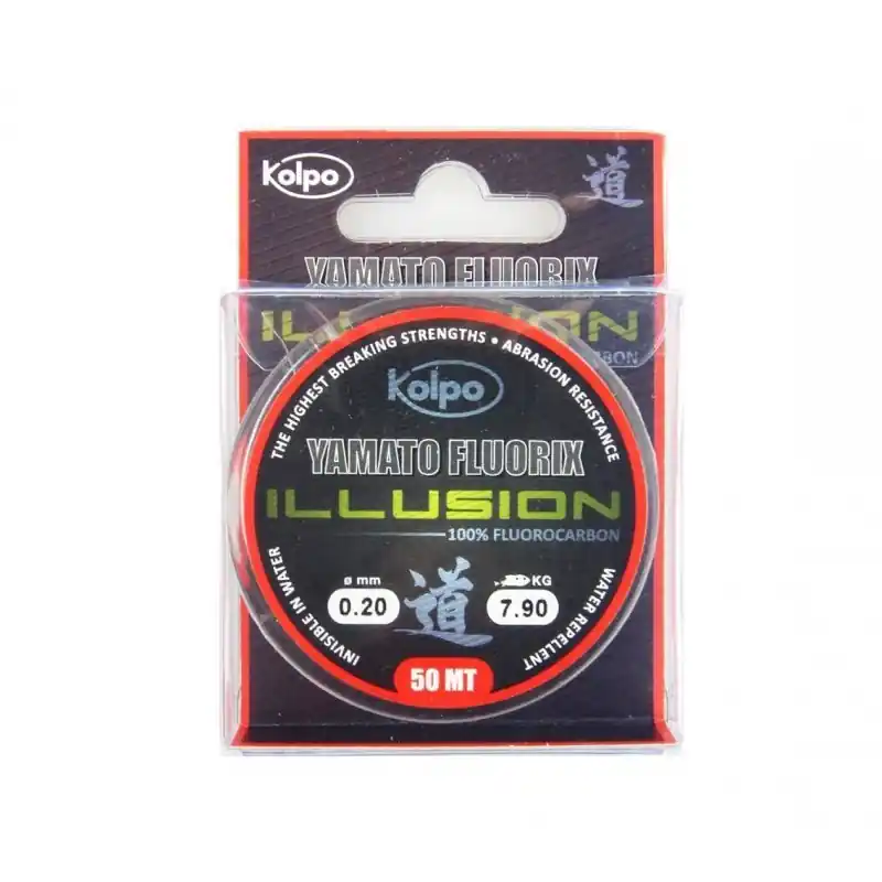 Beperkte Voorraad Kolpo Illusion Fluorocarbon 0.08mm / 1.2kg