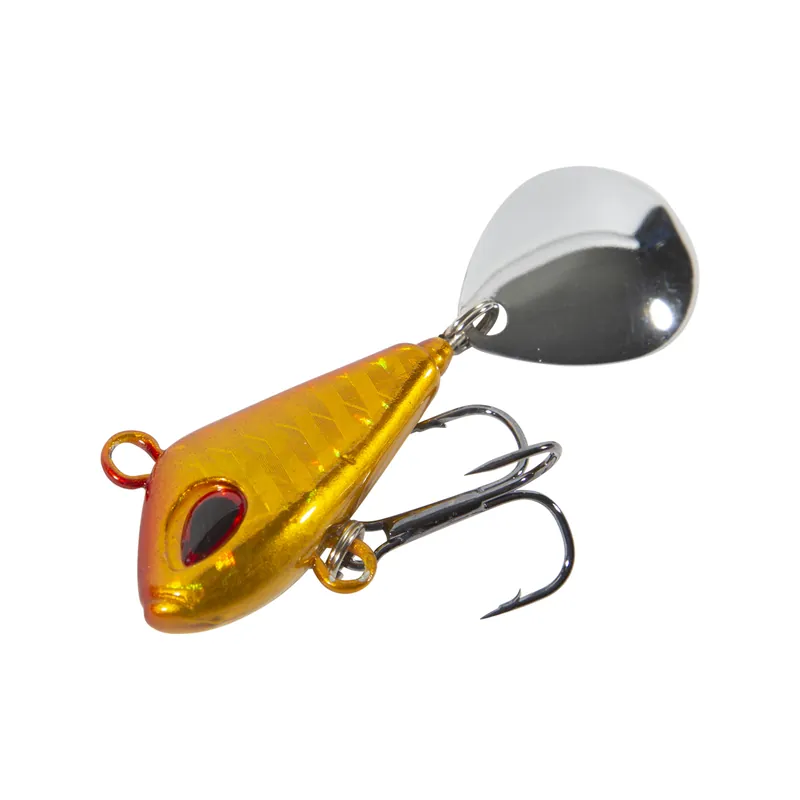 Fishing.Toys Virogo Lead Lure Spin Tail 3.3-4.0cm (12-23g) 3.3cm 12g Green/Fluo Yellow Tijdelijk Beschikbaar