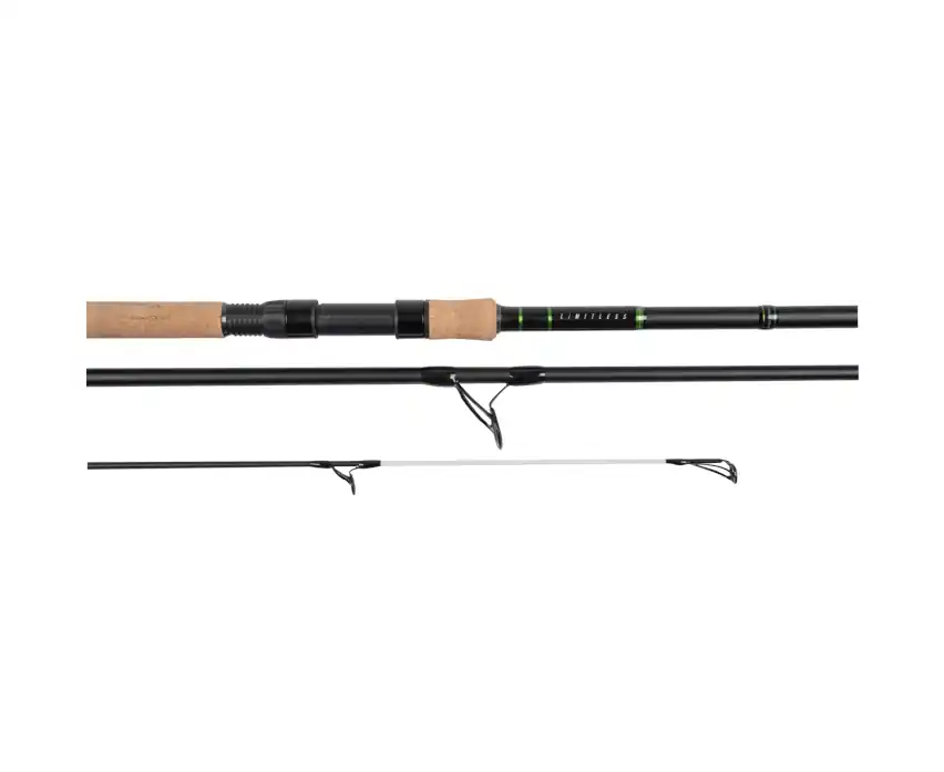 Korum Limitless Power Feederhengel 3-Delig 13ft (-300g) Speciale Aanbieding