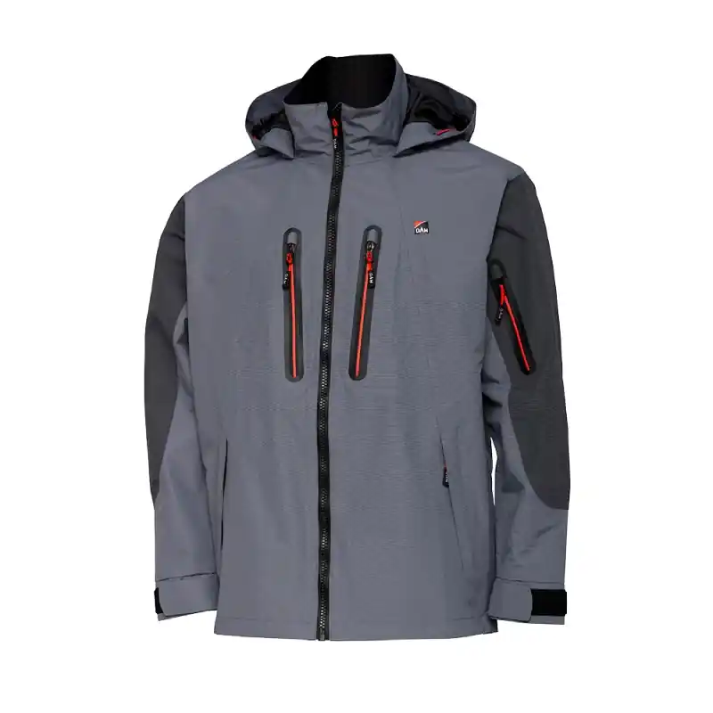 Beperkt Aanbod Dam Intenze Fishing Jacket Storm Grey Visjas L