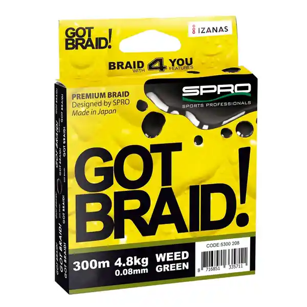 Spro Got Braid! Gevlochten lijn Koopje