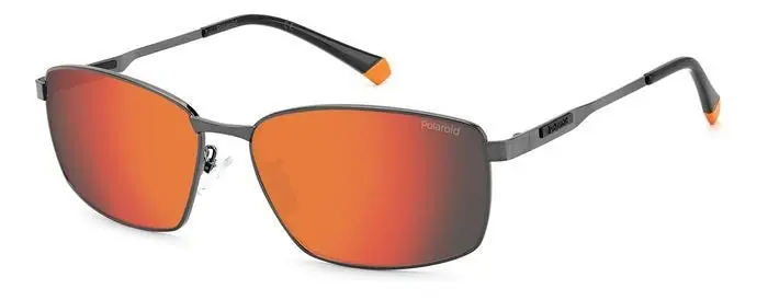 Gereduceerde Prijs Polaroid PLD 2137/S Vis Zonnebril Gun-Oranje