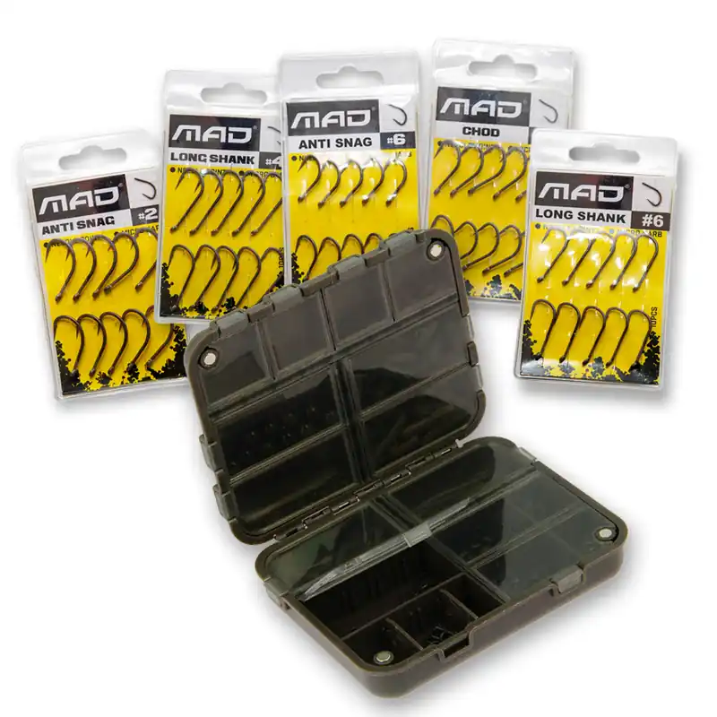 Nu Kopen MAD Carp Hook Pack (50 vlijmscherpe karperhaken!)
