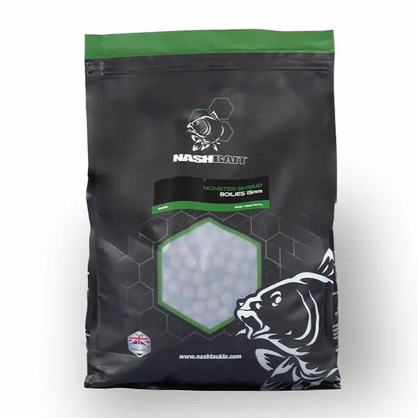 Nash Monster Shrimp Boilies 1kg 12mm Veilige Betaling
