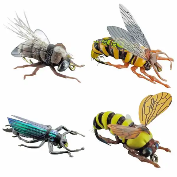 Fabrieksprijs Jenzi Imitatie Insecten 4 stuks