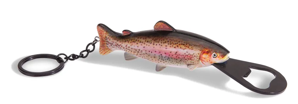 Iron Trout Beauty Trout Flesopener Sleutelhanger Exclusieve Aanbieding