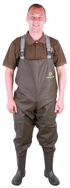 Fisharp Lightweight Chest Wader Olive 42 Beperkt Aanbod