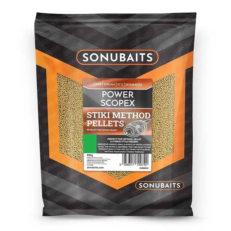 Sonubaits Stiki Power Scopex Method Pellets 4mm (650g) Beste Prijs