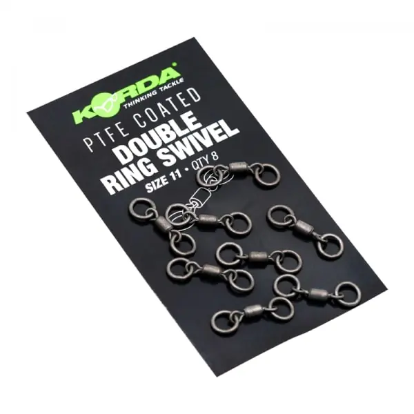 Flitsaanbieding Korda PTFE Double Ring Swivel Maat 11