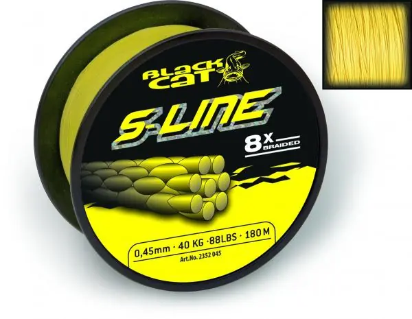 Merkproduct Black Cat S-Line 0,55mm Yellow 300m