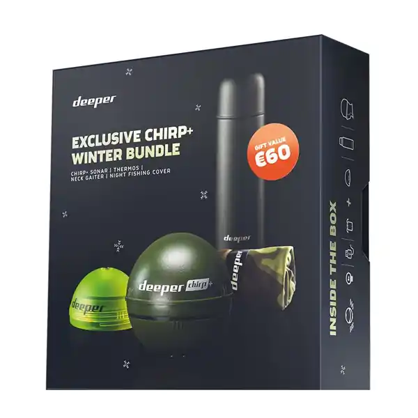 Voordeelprijs Deeper Chirp+ Winter Bundle