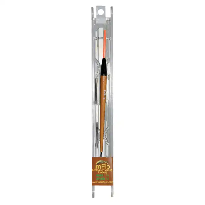 ImFlo Ecologisch Loodvrij Vistuig 531 - Haakmaat 14/ Lijndikte 0.14mm (1.0g) Gratis Retour