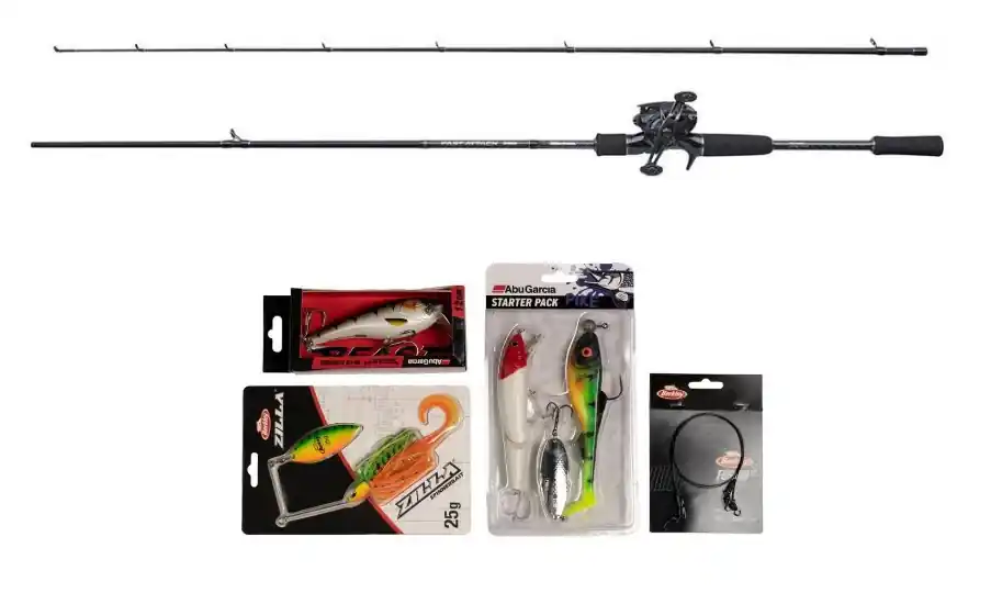 Abu Garcia Fast Attack Pro Pike Baitcaster Hengelset 2.1m (20-70g) Seizoensaanbieding