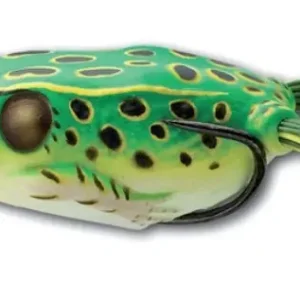 Merkproduct Livetarget Lures Hollow Body Frog Green/Yellow Oppervlakte Kunstaas 6.7cm (21g)