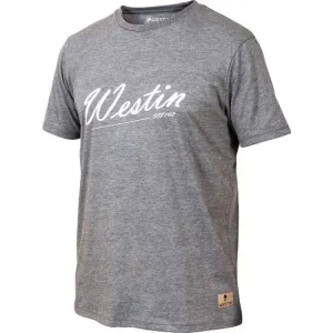 Westin Old School T-Shirt Grey Melange XXL Speciale Aanbieding