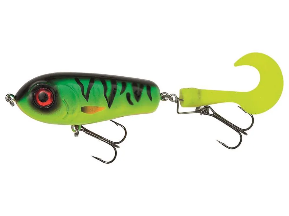 Gereduceerde Prijs Kinetic Humpy Dumpy Fire Tiger 75mm 35g
