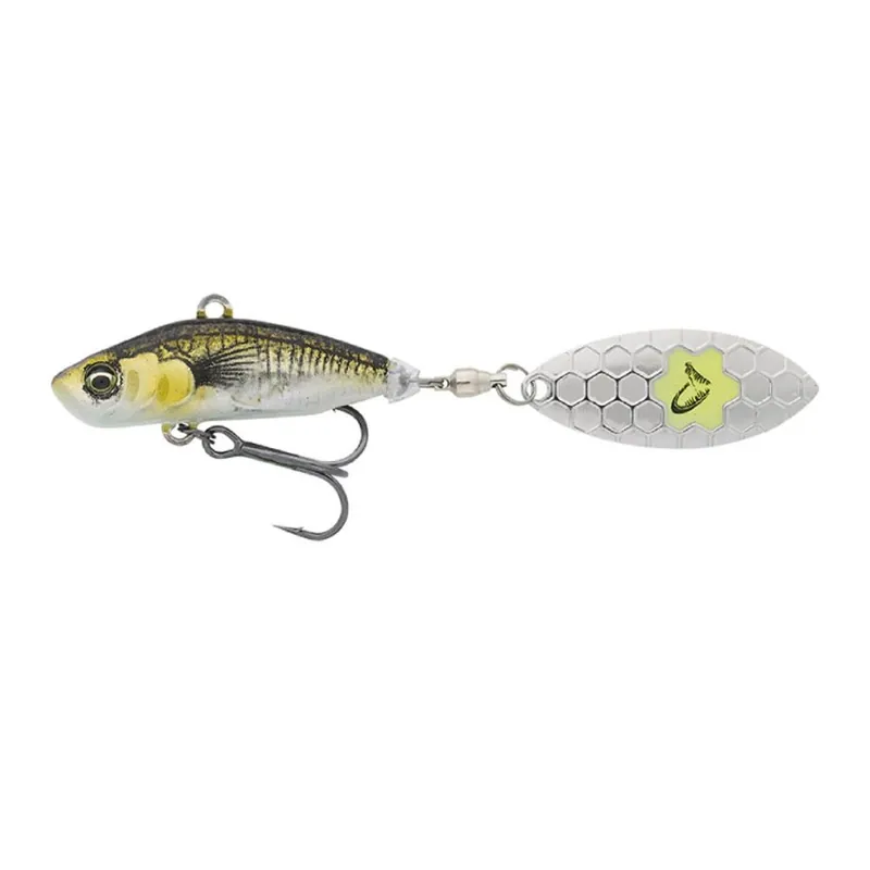 Nieuw Savage Gear 3D Sticklebait Spintail Green Silver Ayu 7,3 cm