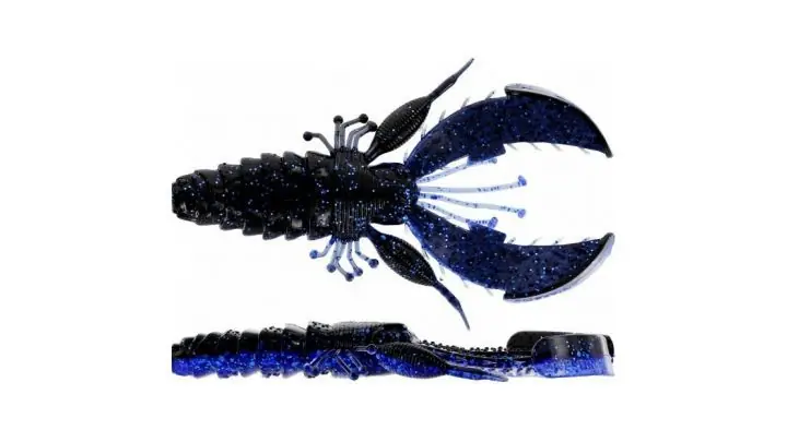 Westin Crecraw 8.5cm Black Blue Hete Deal