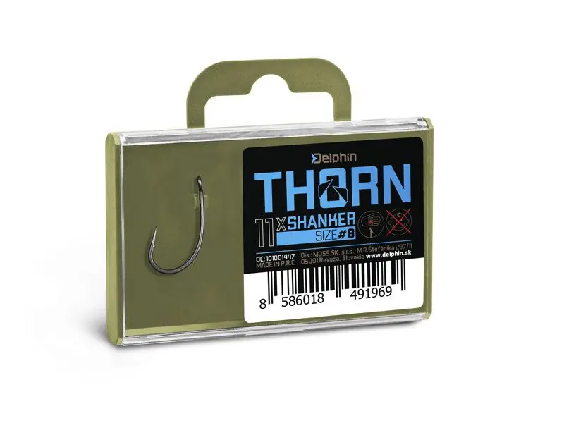 Shop Nu Delphin Thorn Shanker Carp Hook #6