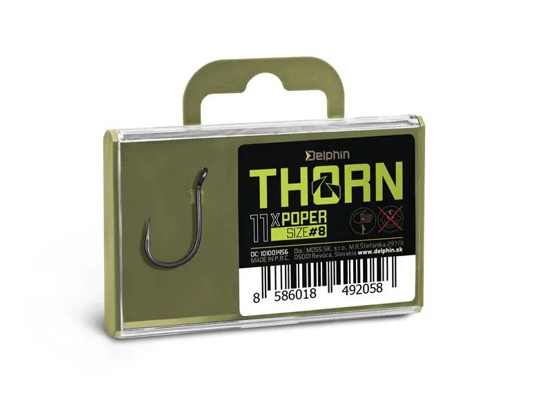 Uitverkoop Delphin Thorn Poper Carp Hook #6