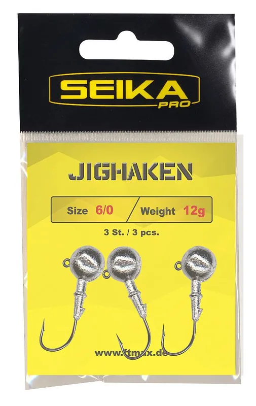 Seizoensaanbieding Seika Jighaken 6/0 12 gram