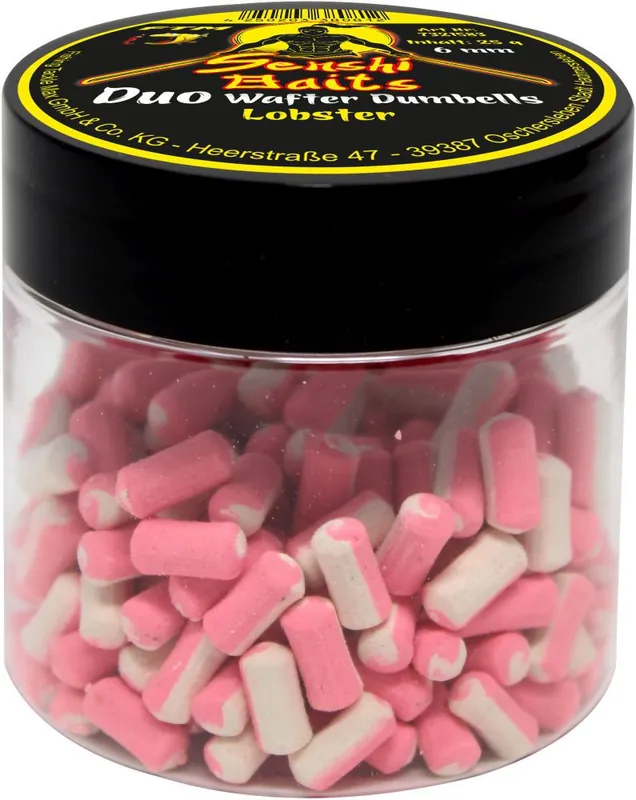 Superprijs Senshi Baits Duo Wafter Dumbells Lobster Scopex 6 mm