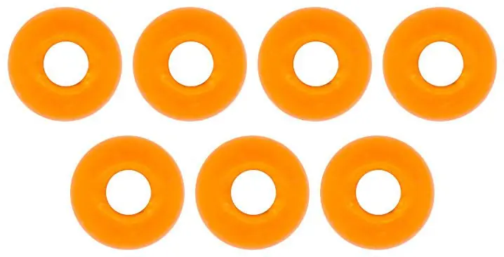 Omura Tungsten kralen Rond gat Oranje 2,8 mm Goedkoop