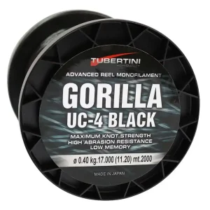 Actieprijs Tubertini UC 4 Gorilla Black 0.40 mm 2000 meter