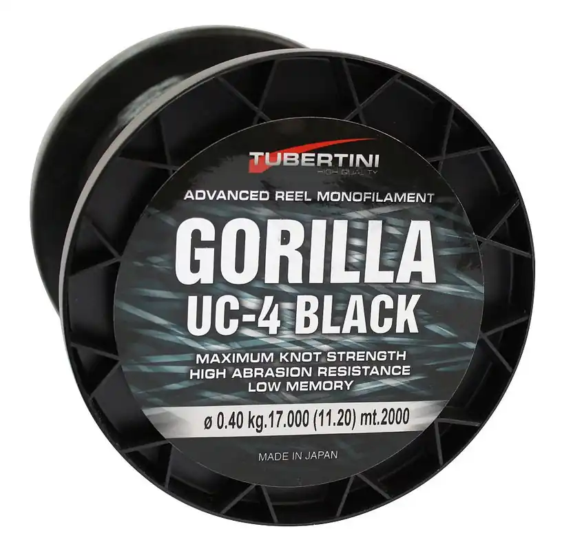 Actieprijs Tubertini UC 4 Gorilla Black 0.40 mm 2000 meter