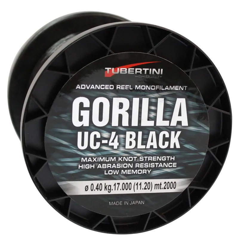 Tubertini UC 4 Gorilla Black 0.16 mm 2000 meter Direct Beschikbaar