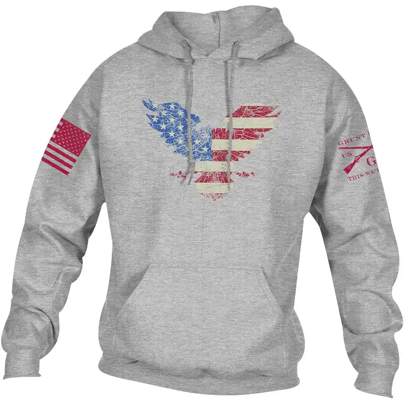 Grunt Style Freagle Pullover Hoodie - Sportgrijs S Premium
